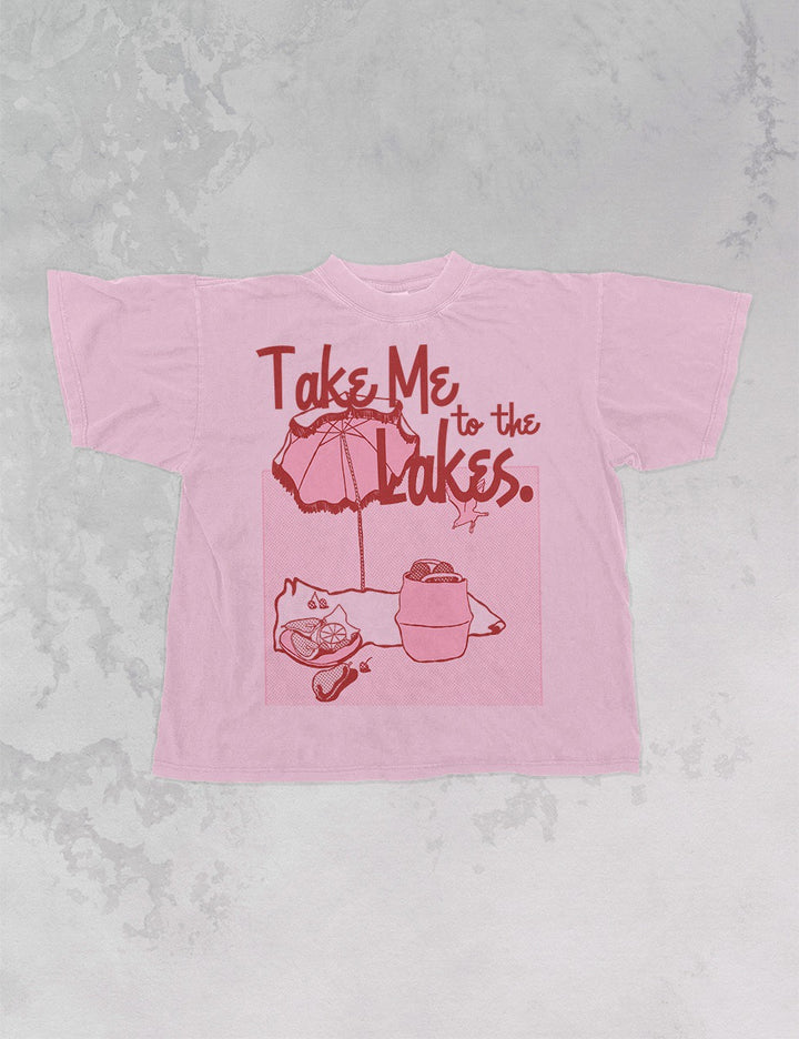 Underground Original Design: Take Me to the Lakes Oversized TShirt