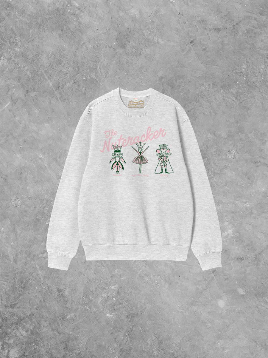 Underground Original Design: The Nutcracker, Sugar Plum Fairy Boxy Cotton 90's Sweatshirt