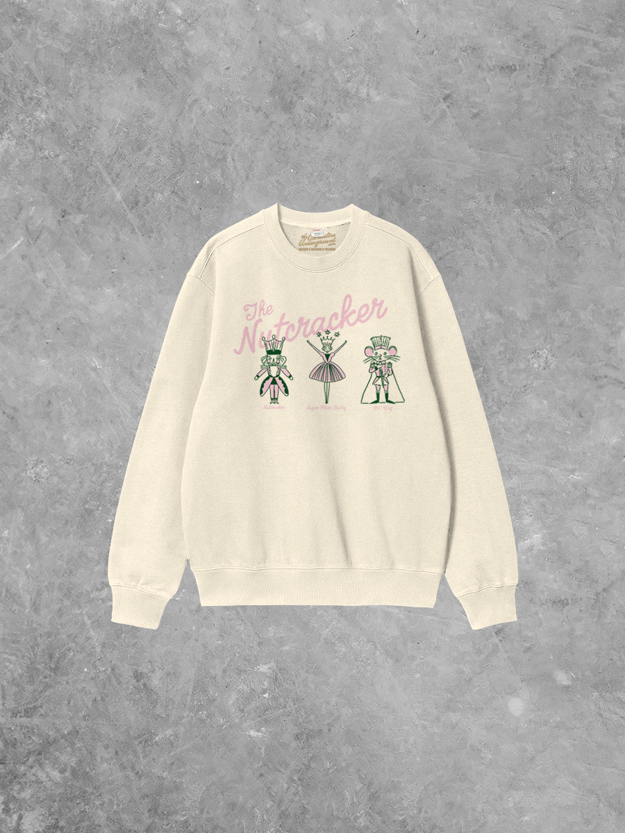 Underground Original Design: The Nutcracker, Sugar Plum Fairy Boxy Cotton 90's Sweatshirt