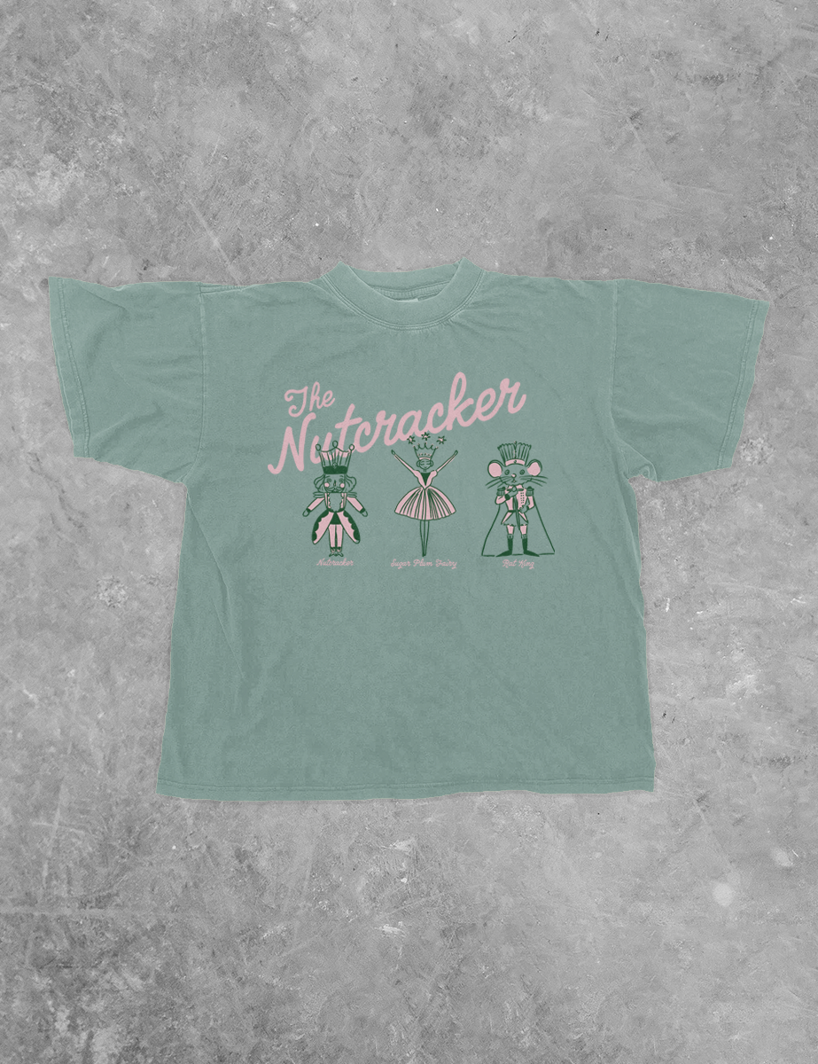 Underground Original Design: The Nutcracker, Sugar Plum Fairy Boxy Cotton T-Shirt