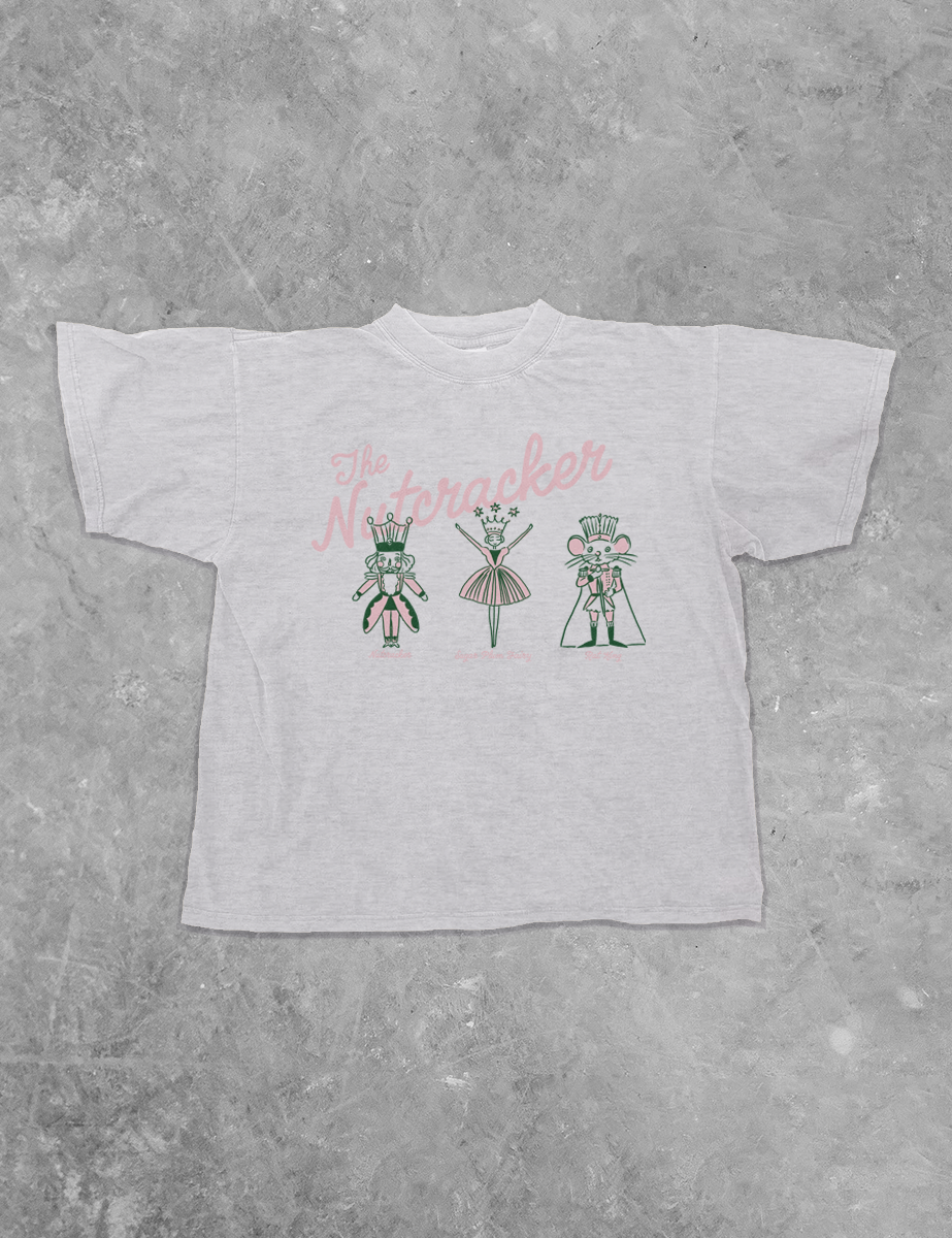 Underground Original Design: The Nutcracker, Sugar Plum Fairy Boxy Cotton T-Shirt