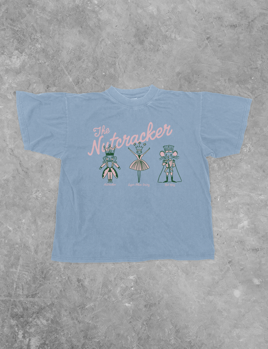 Underground Original Design: The Nutcracker, Sugar Plum Fairy Boxy Cotton T-Shirt