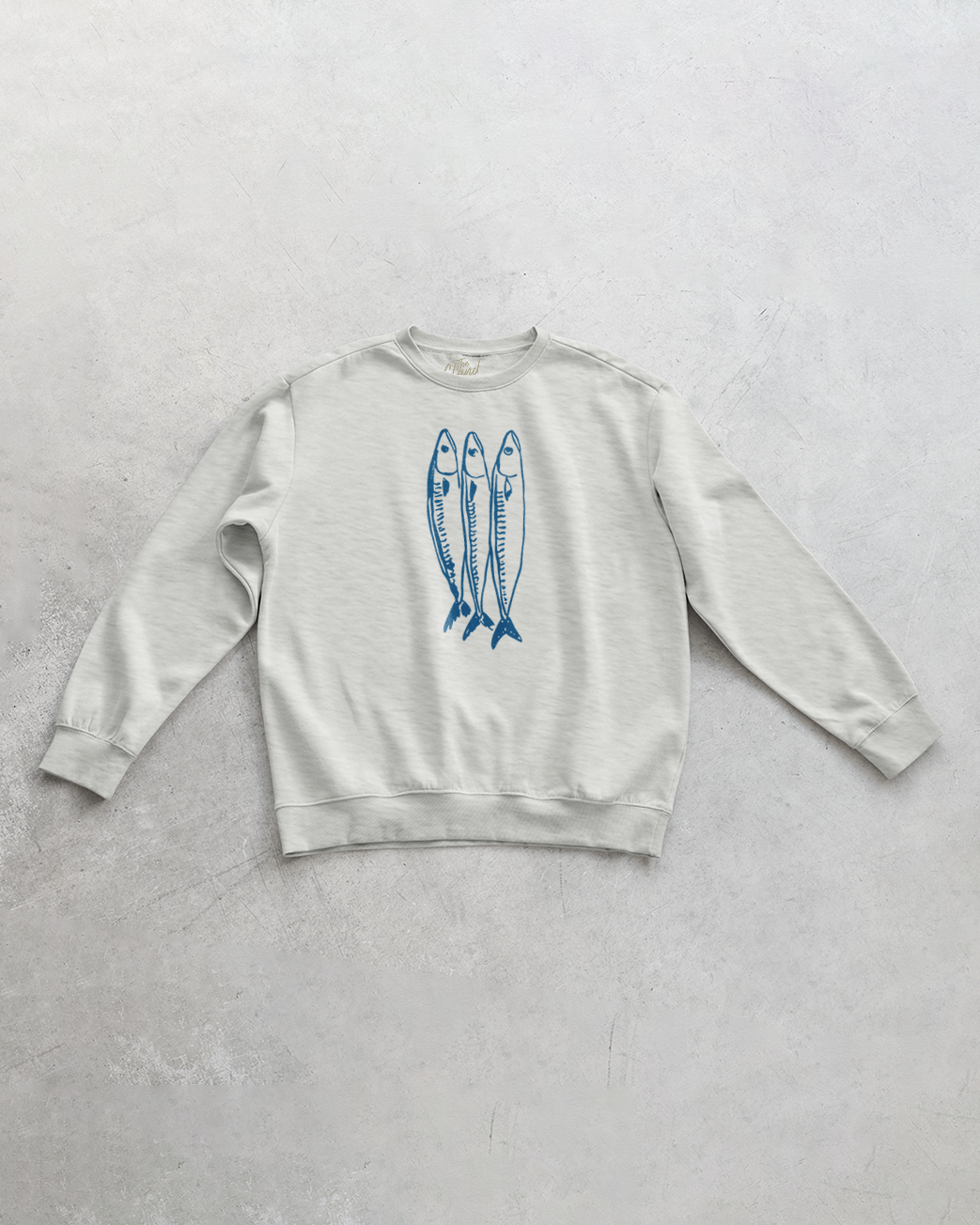 Underground Original Design: Three Little Fish Oversized 90's Sustainable Sweatshirt