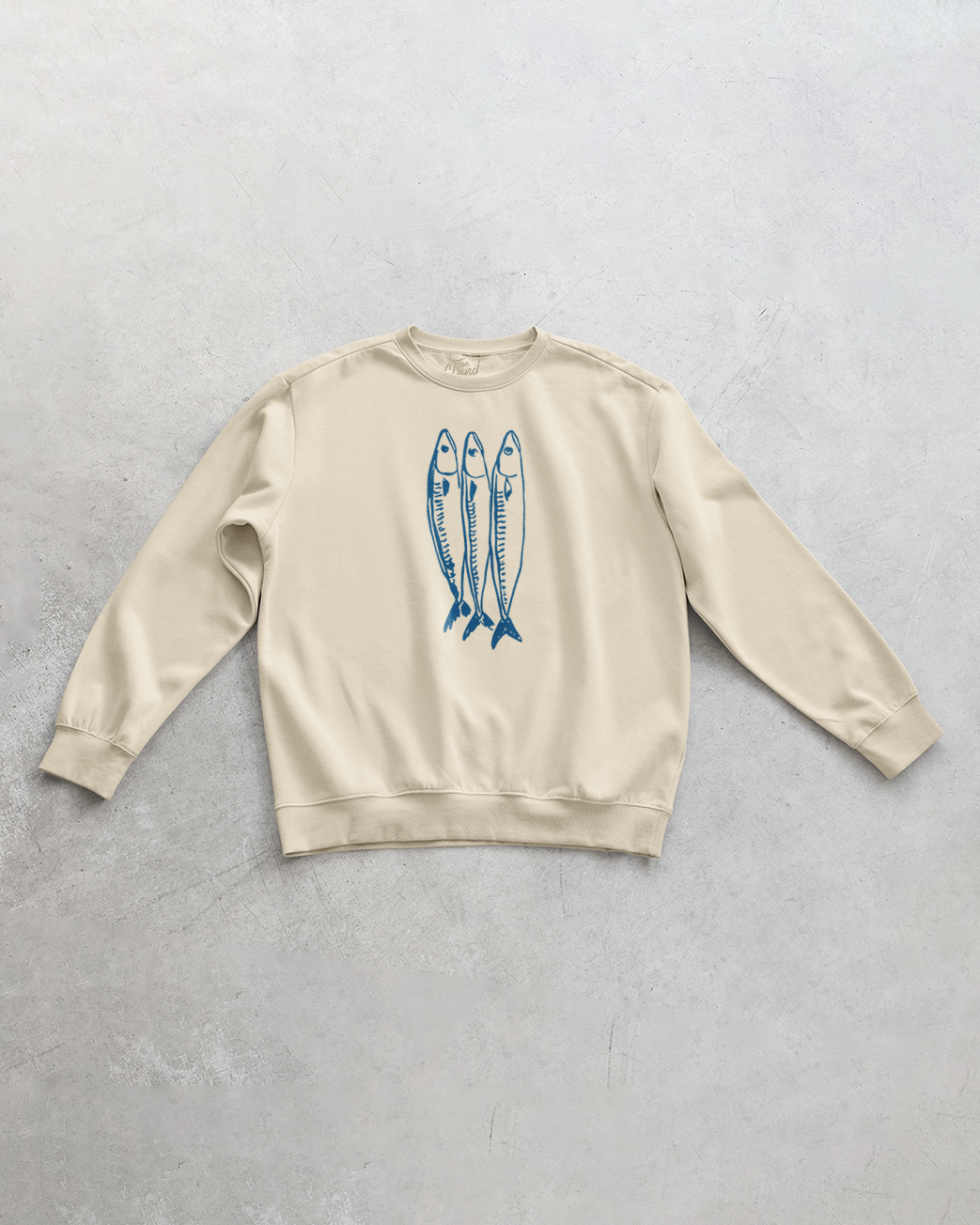 Underground Original Design: Three Little Fish Oversized 90's Sustainable Sweatshirt