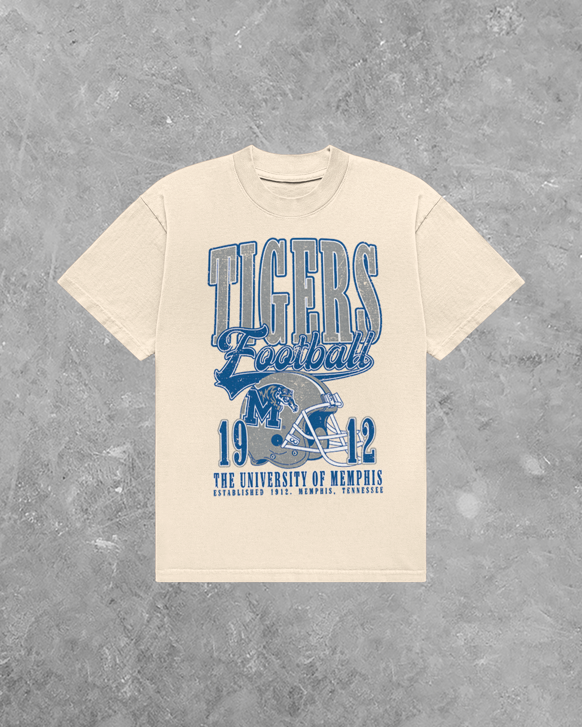 Memphis Tigers Football, OG AA Cotton TShirt