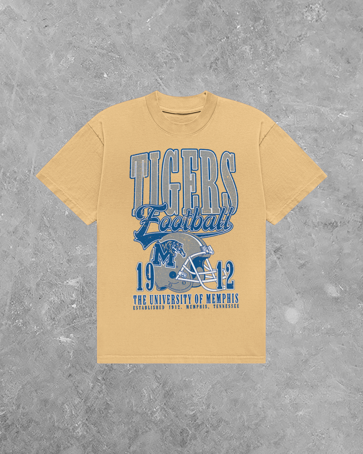 Memphis Tigers Football, OG AA Cotton TShirt