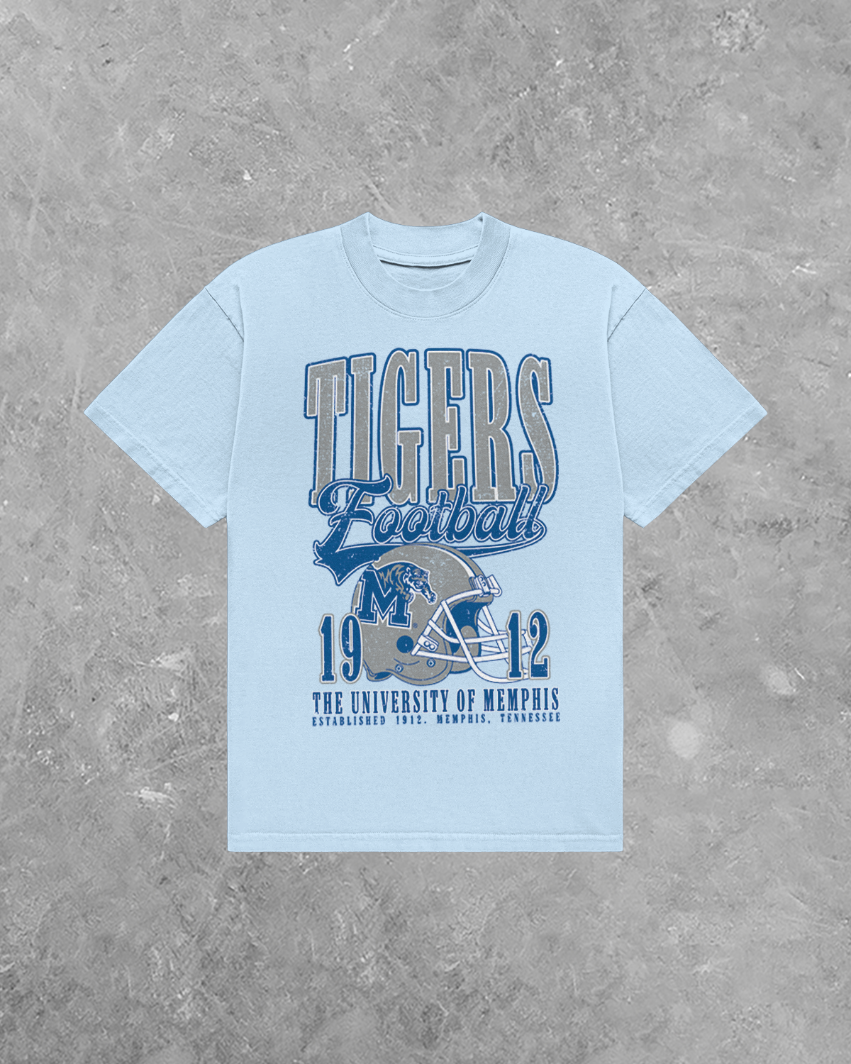 Memphis Tigers Football, OG AA Cotton TShirt