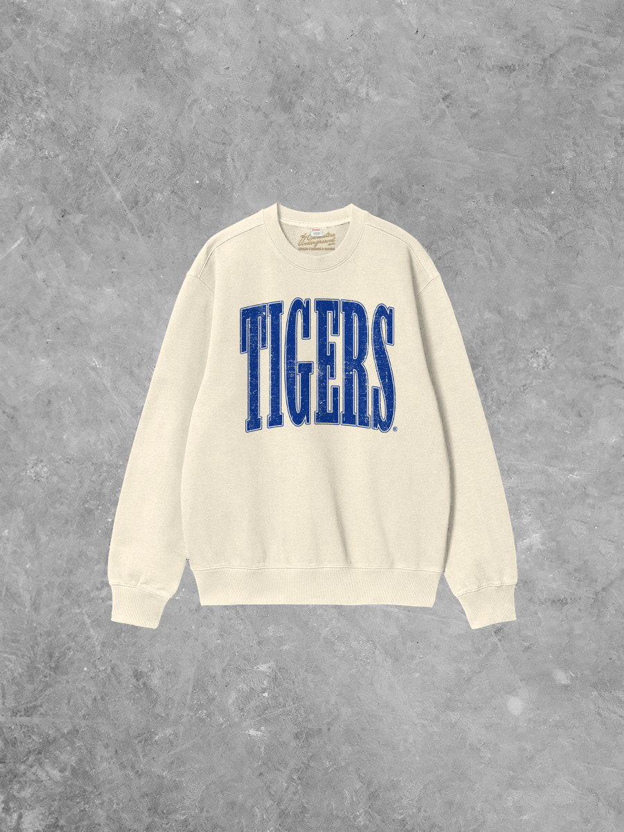 Underground Original Design: 90's Memphis Tigers Boxy Cotton 90's Sweatshirt