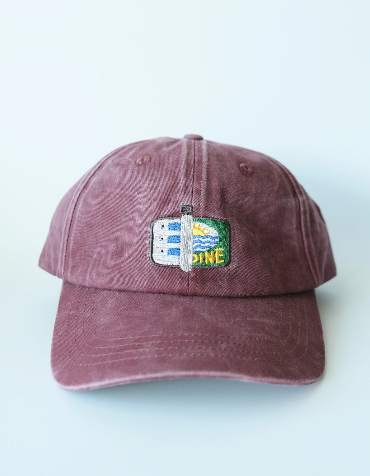 Tinned Fish Embroidered Baseball Cap