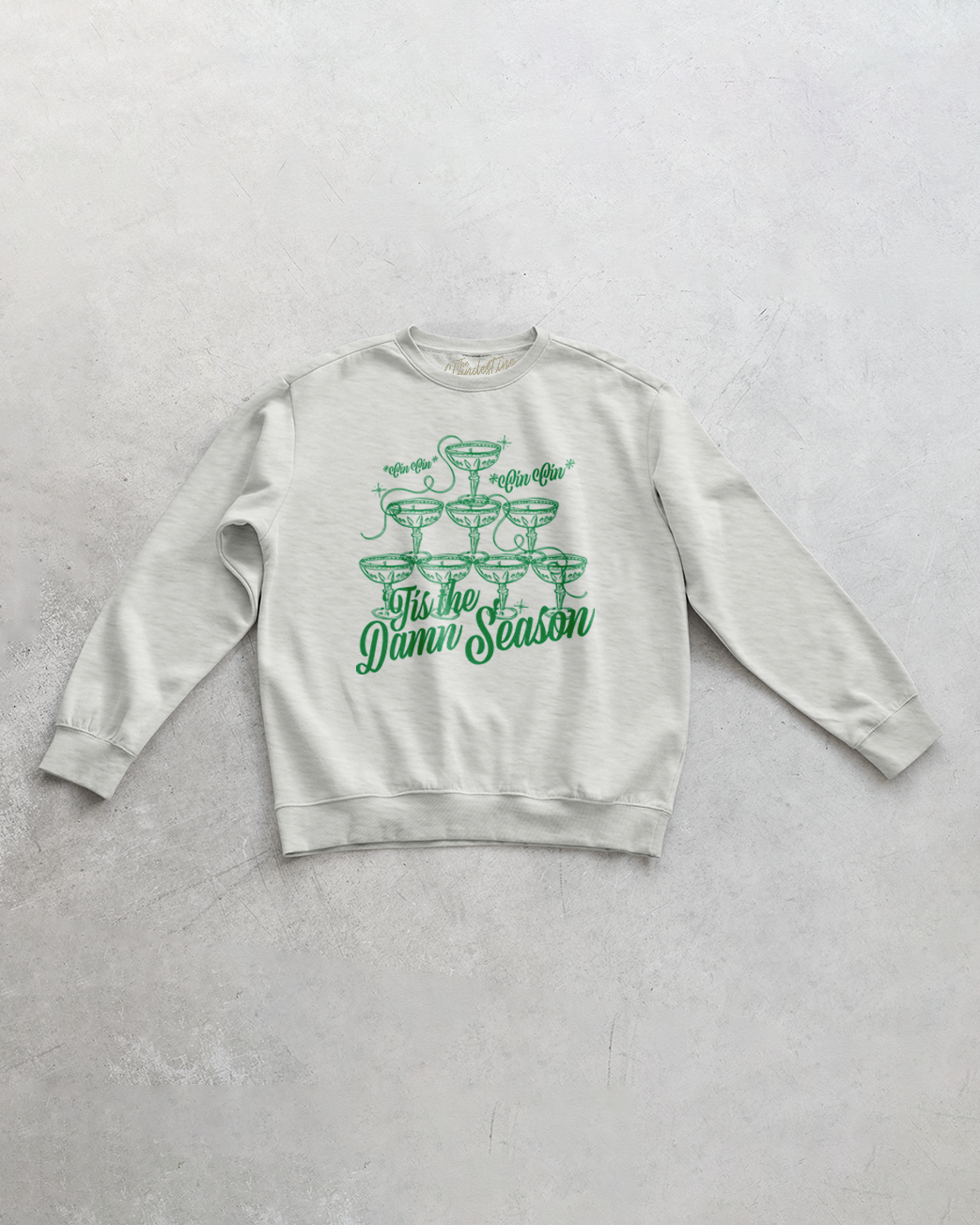 Underground Original Design: Tis The Damn Season Oversized 90's Sweatshirt