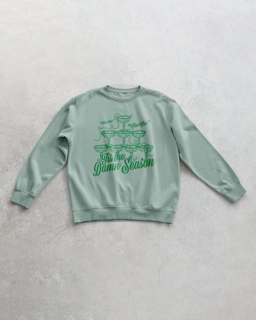 Underground Original Design: Tis The Damn Season Oversized 90's Sweatshirt