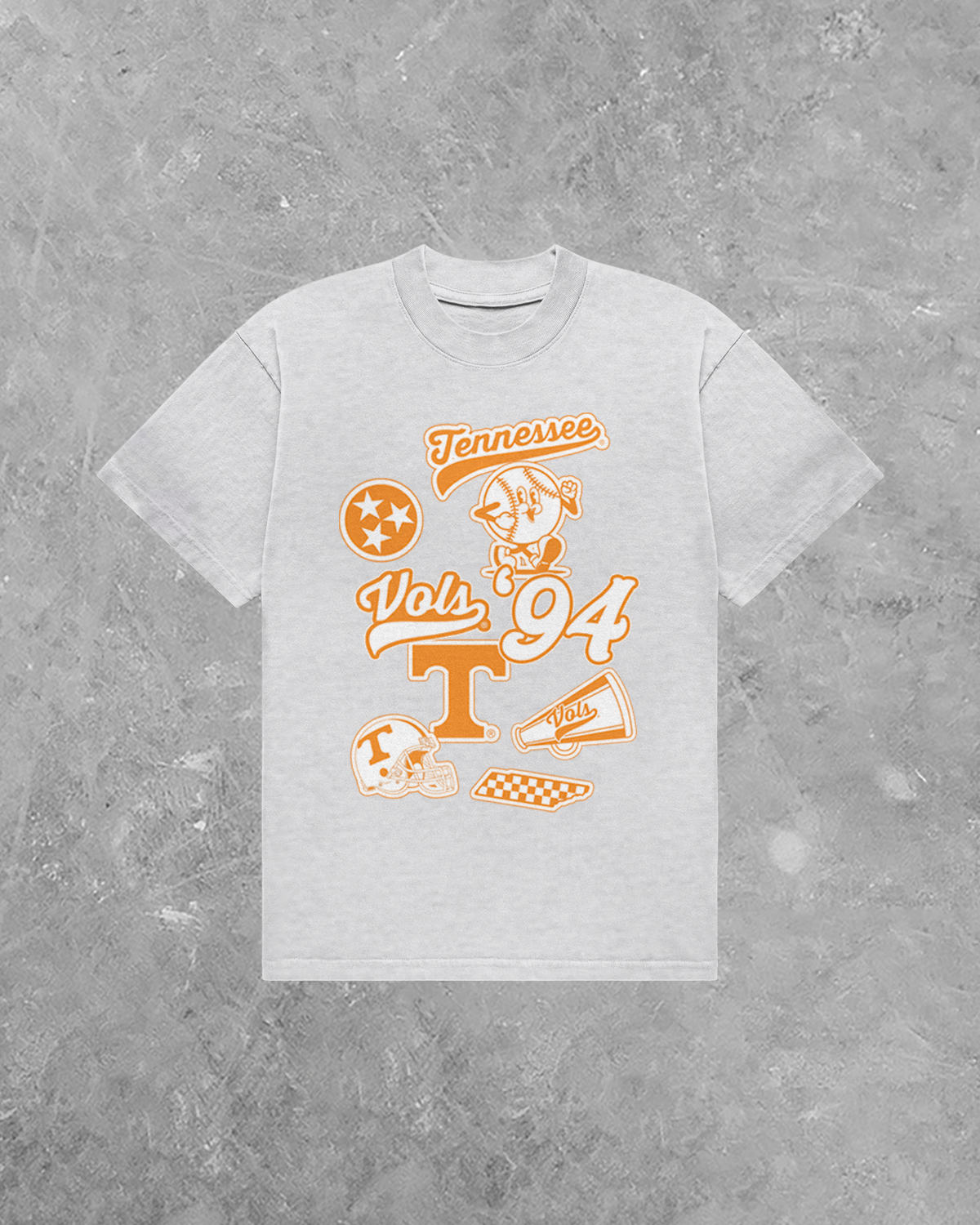 Underground OG: Tennessee Vols Collage AA Cotton TShirt