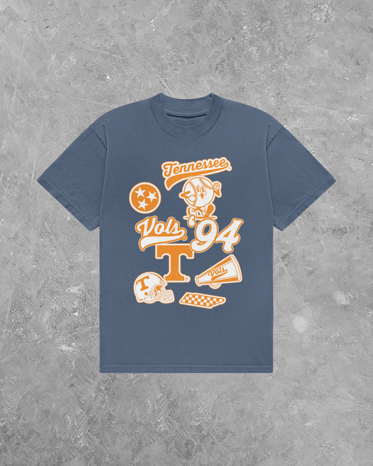 Underground OG: Tennessee Vols Collage AA Cotton TShirt