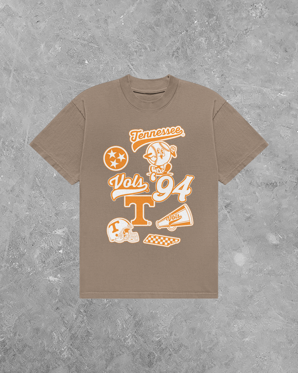 Underground OG: Tennessee Vols Collage AA Cotton TShirt