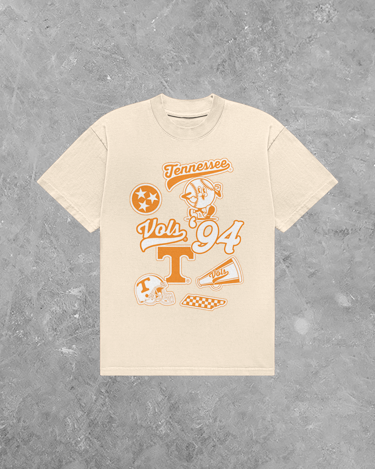 Underground OG: Tennessee Vols Collage AA Cotton TShirt