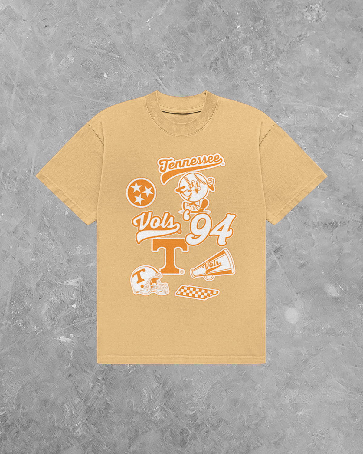 Underground OG: Tennessee Vols Collage AA Cotton TShirt