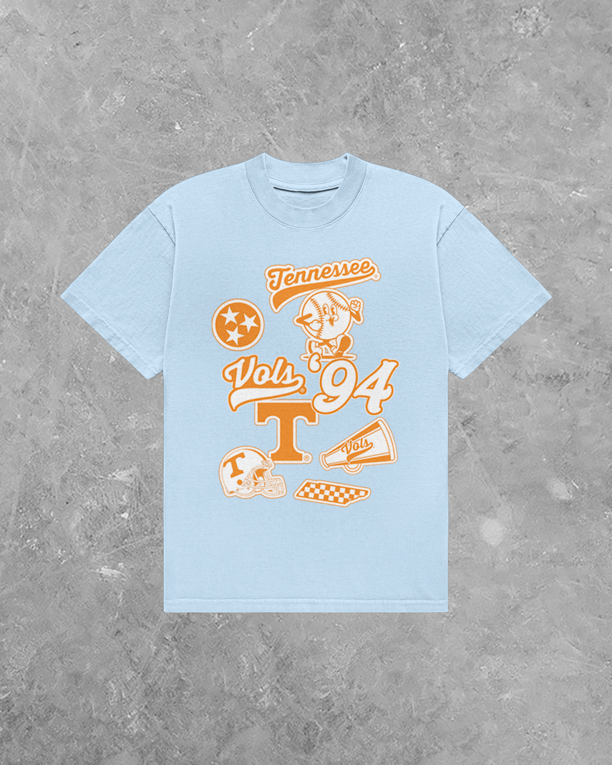 Underground OG: Tennessee Vols Collage AA Cotton TShirt