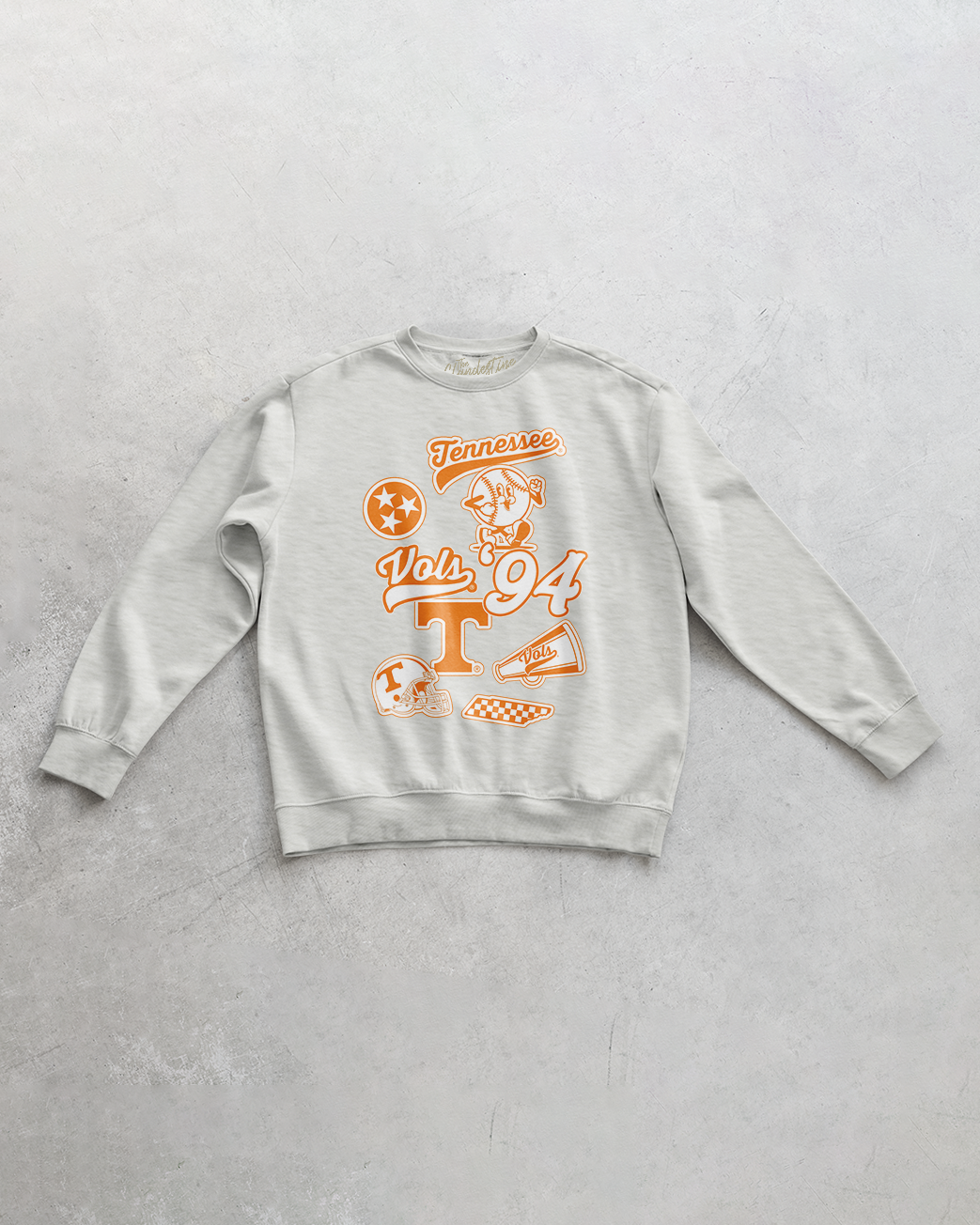 Underground Original Design: Tennessee Vols Collage Oversized 90s Sweatshirt