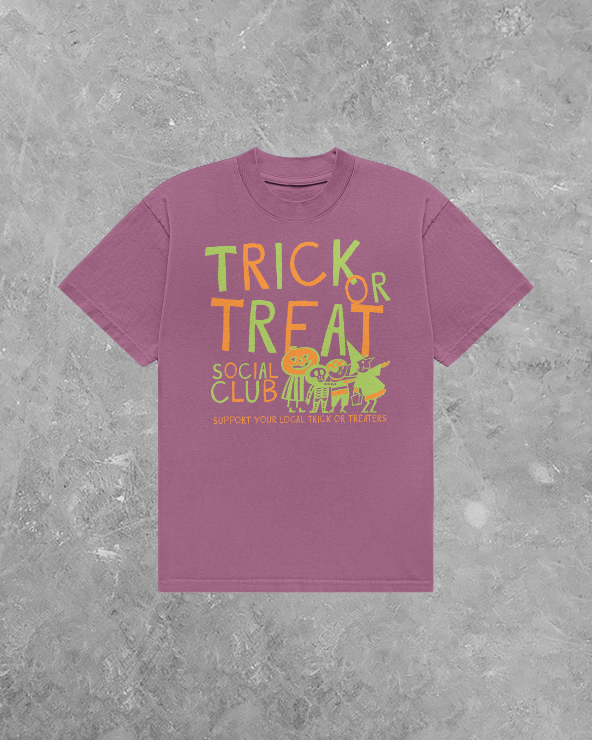 Trick or Treat Social Club, Halloween AA Boxy Cotton TShirt