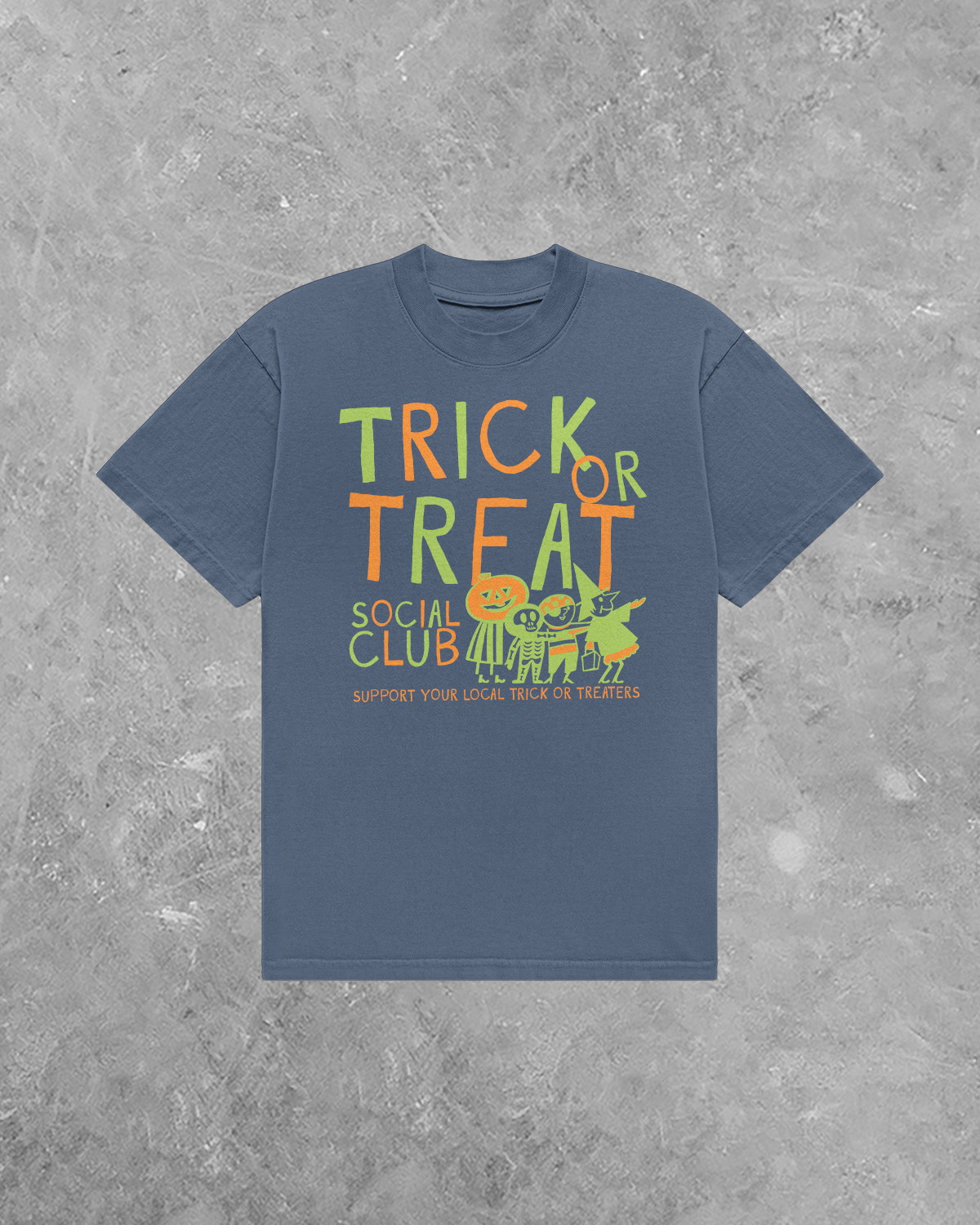 Trick or Treat Social Club, Halloween AA Boxy Cotton TShirt