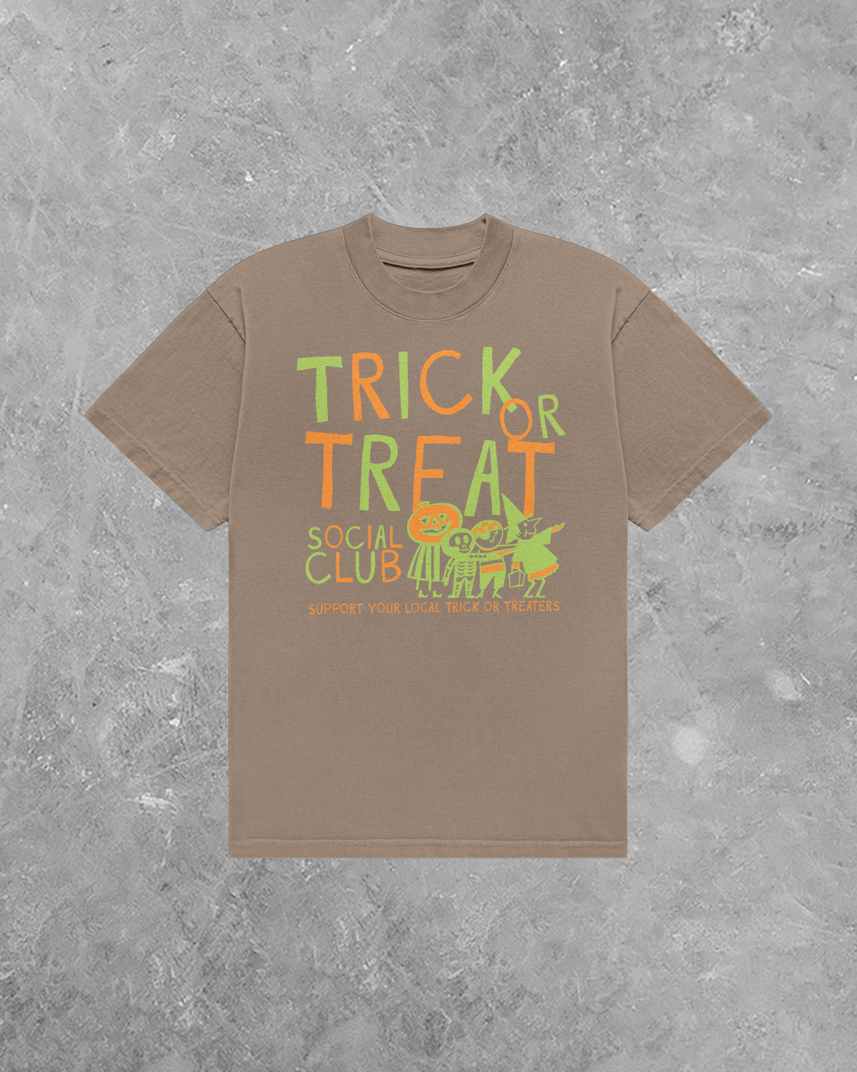 Trick or Treat Social Club, Halloween AA Boxy Cotton TShirt