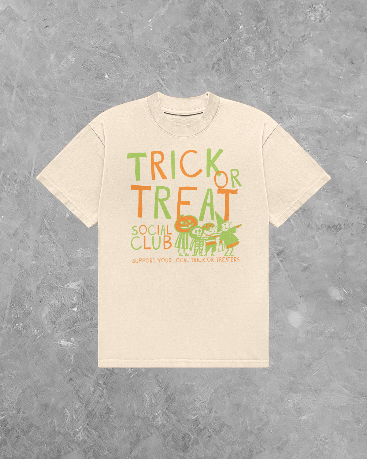 Trick or Treat Social Club, Halloween AA Boxy Cotton TShirt