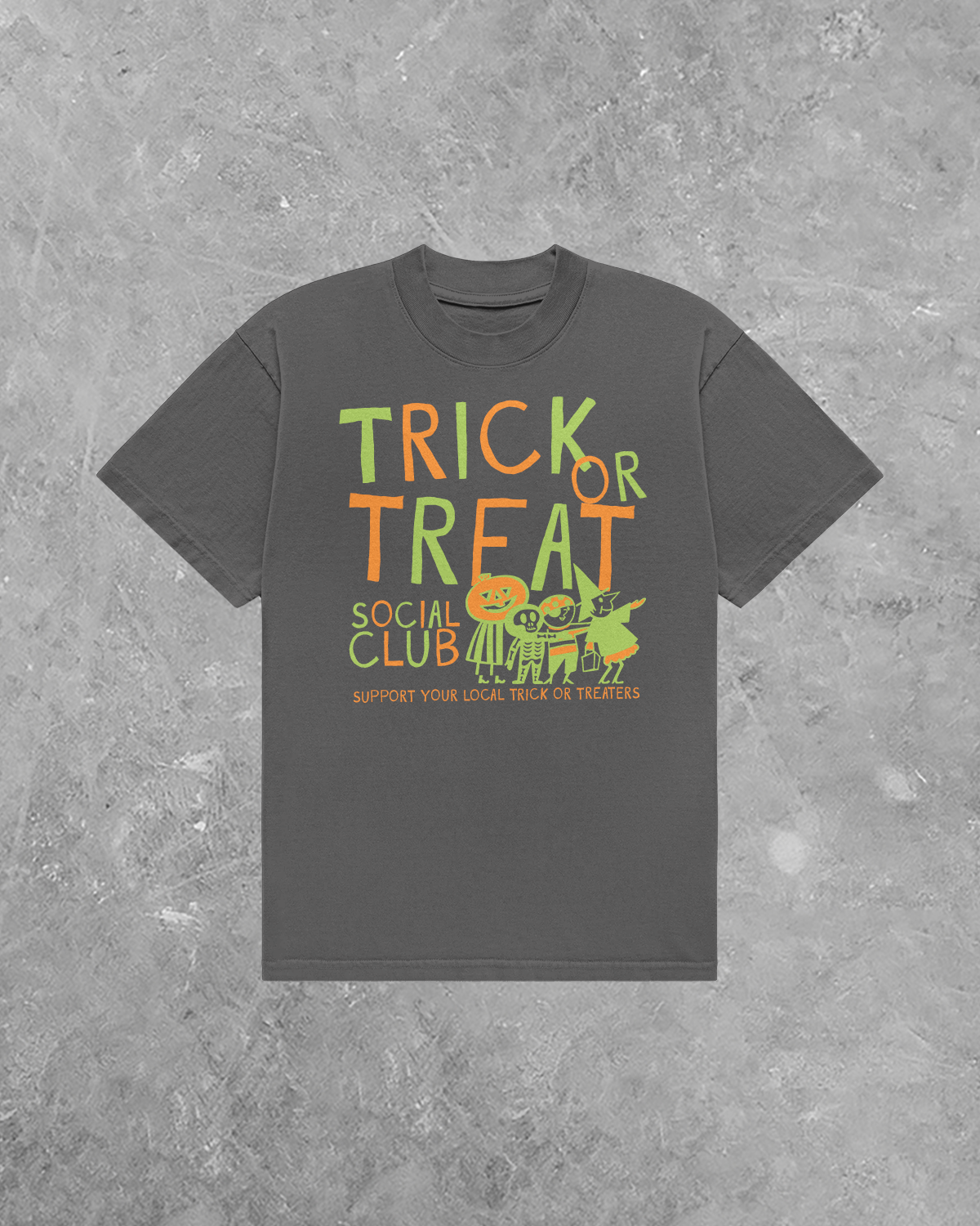 Trick or Treat Social Club, Halloween AA Boxy Cotton TShirt