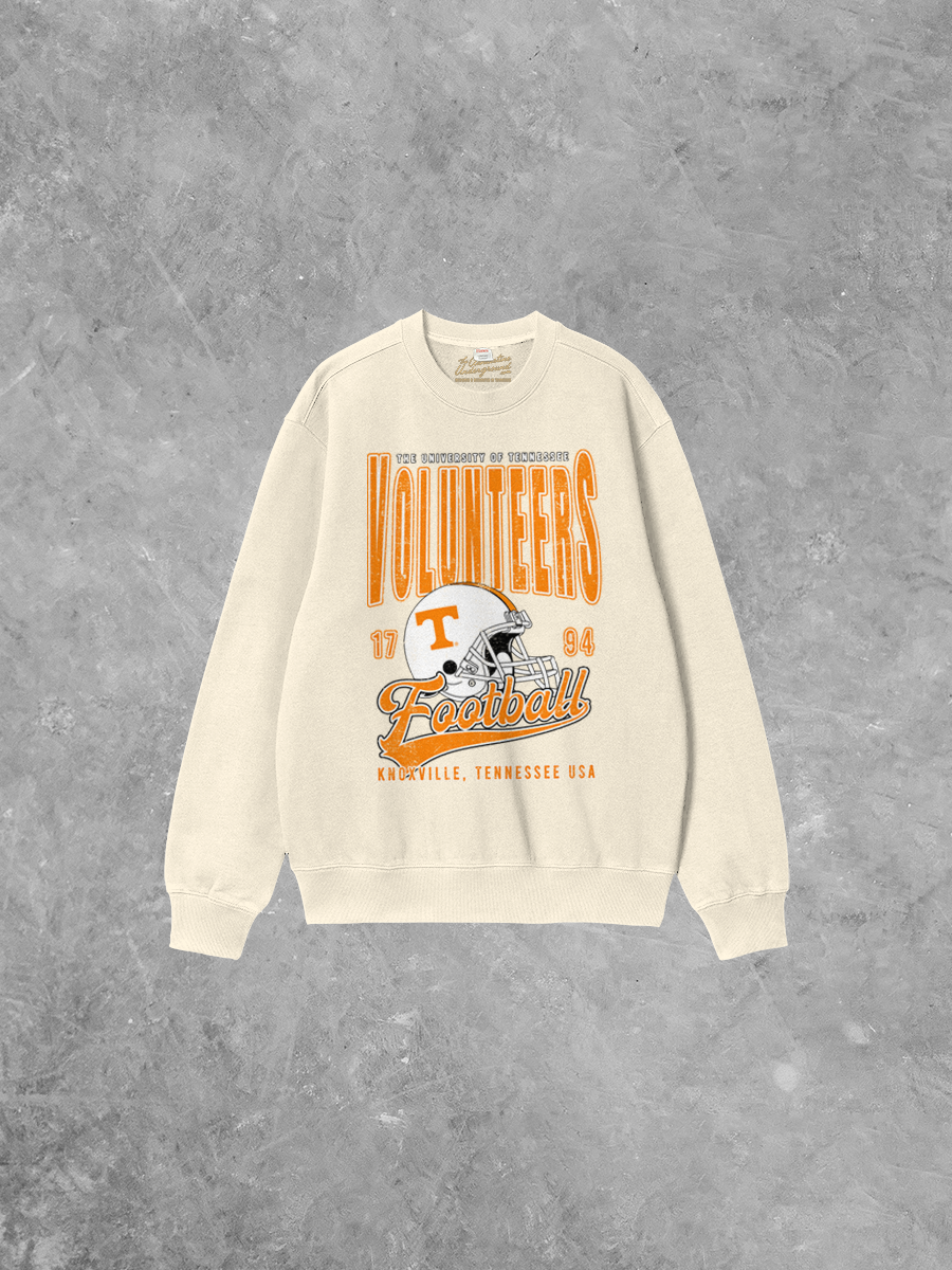 Underground Original Design: Tennessee Volunteers Football Boxy Cotton 90s Sweatshirt