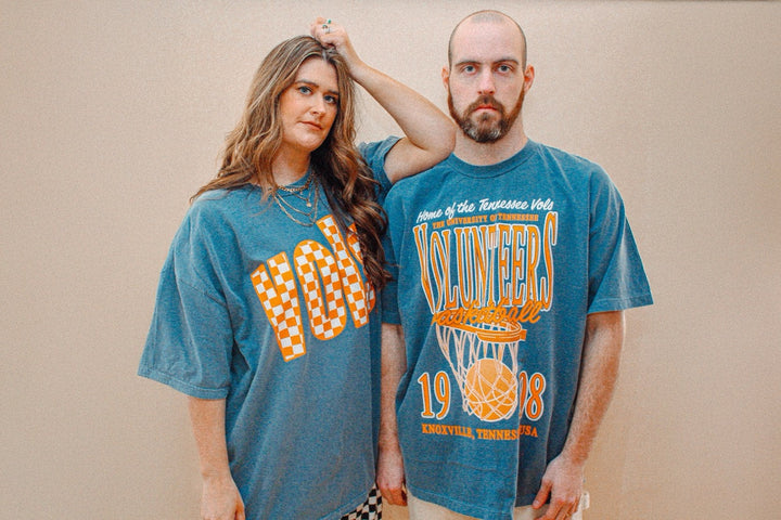 Underground Original Design: Tennessee Volunteers Basketball Vintage Oversized TShirt