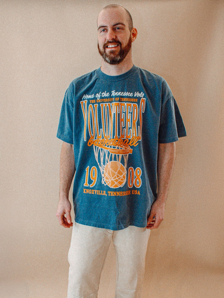 Underground Original Design: Tennessee Volunteers Basketball Vintage Oversized TShirt