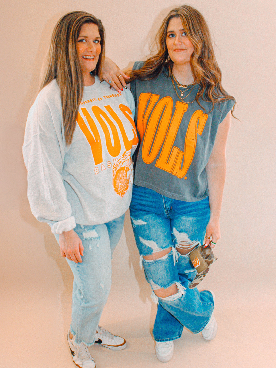 Underground Original Design: Tennessee Vols Basketball Oversized 90s Sweatshirt