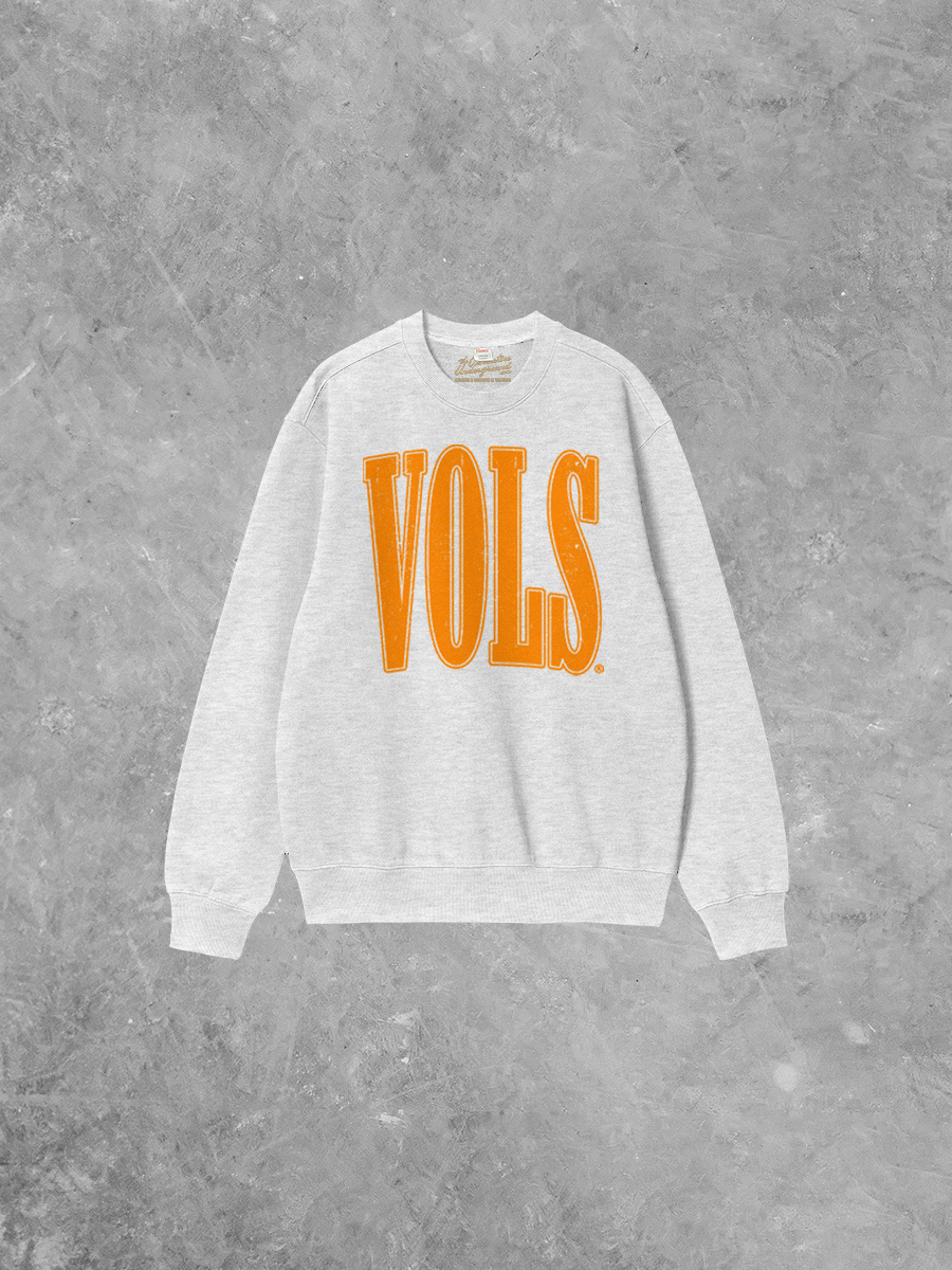 Underground Original Design: Tennessee VOLS Block Boxy Cotton Sweatshirt