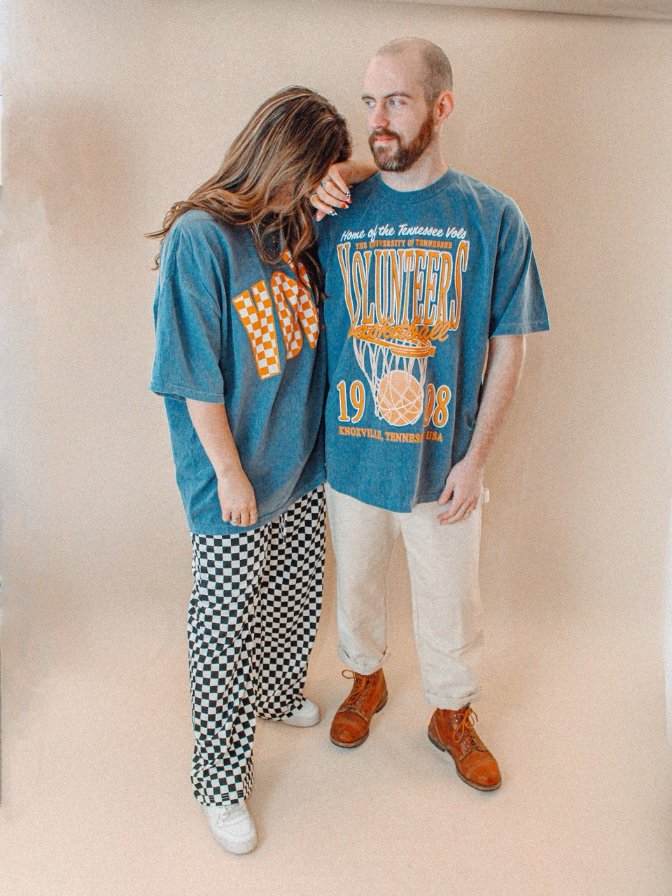 Underground Original Design: Tennessee Volunteers Basketball Vintage Oversized TShirt
