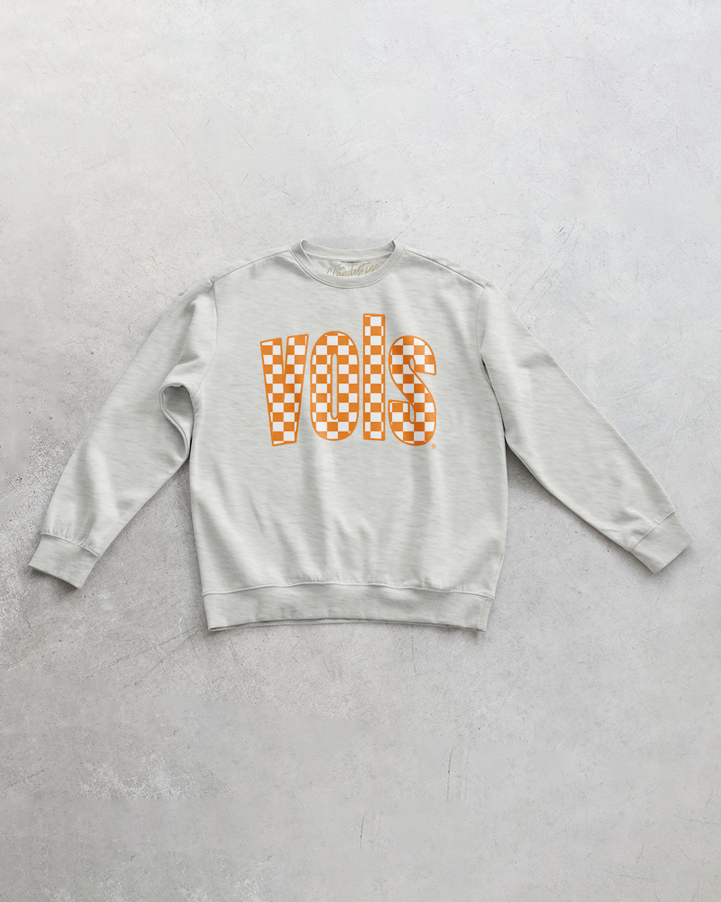 Underground Original Design: 90's Tennessee VOLS, Checkerboard Oversized 90s Sweatshirt