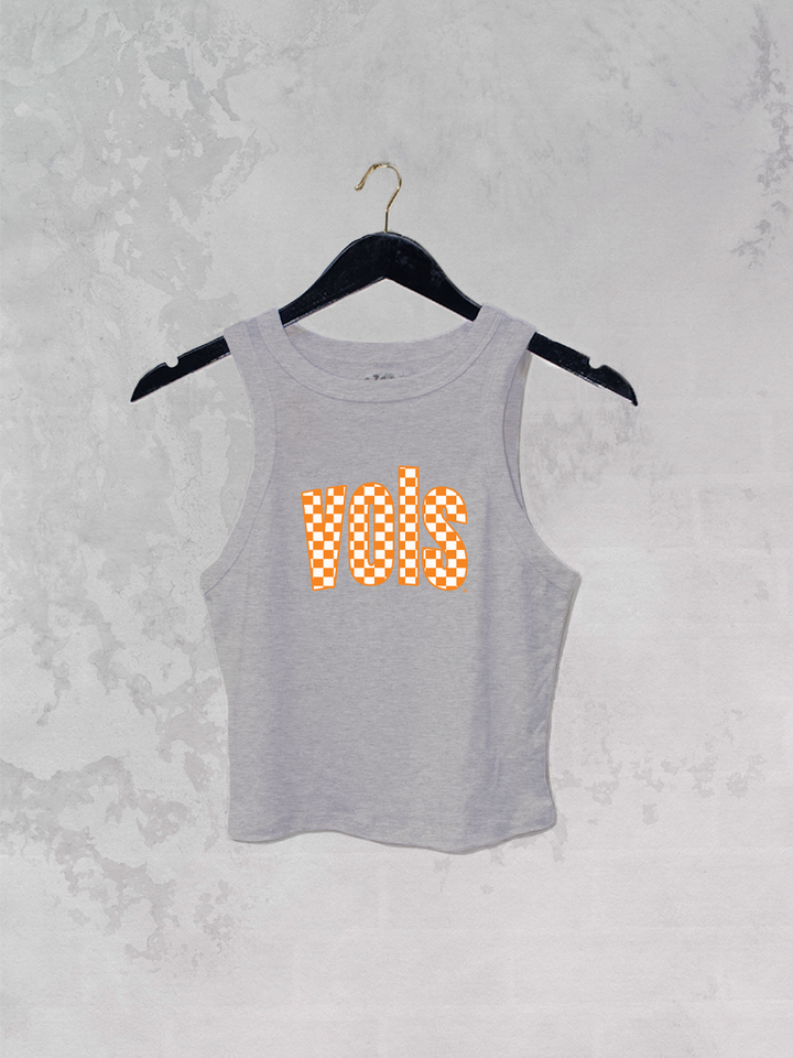 Underground Original Design: Tennessee VOLS Checkerboard Micro-Ribbed Tank