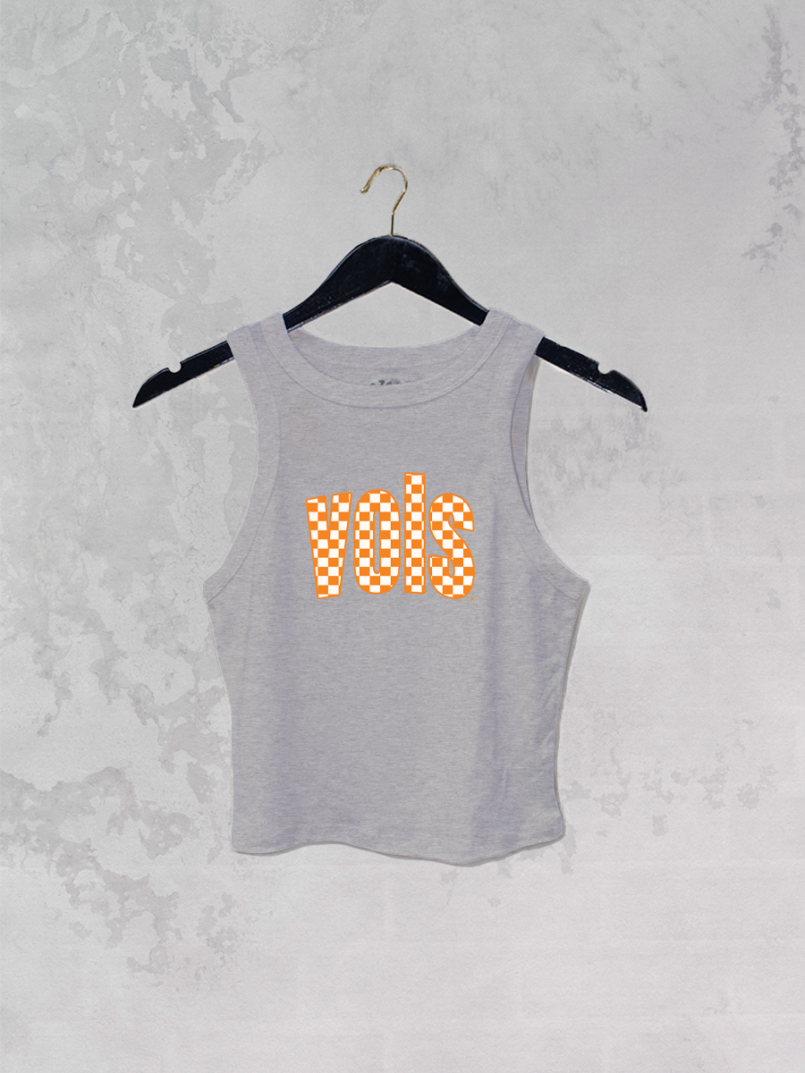 Underground Original Design: Tennessee VOLS, Checkerboard Micro-Ribbed Tank