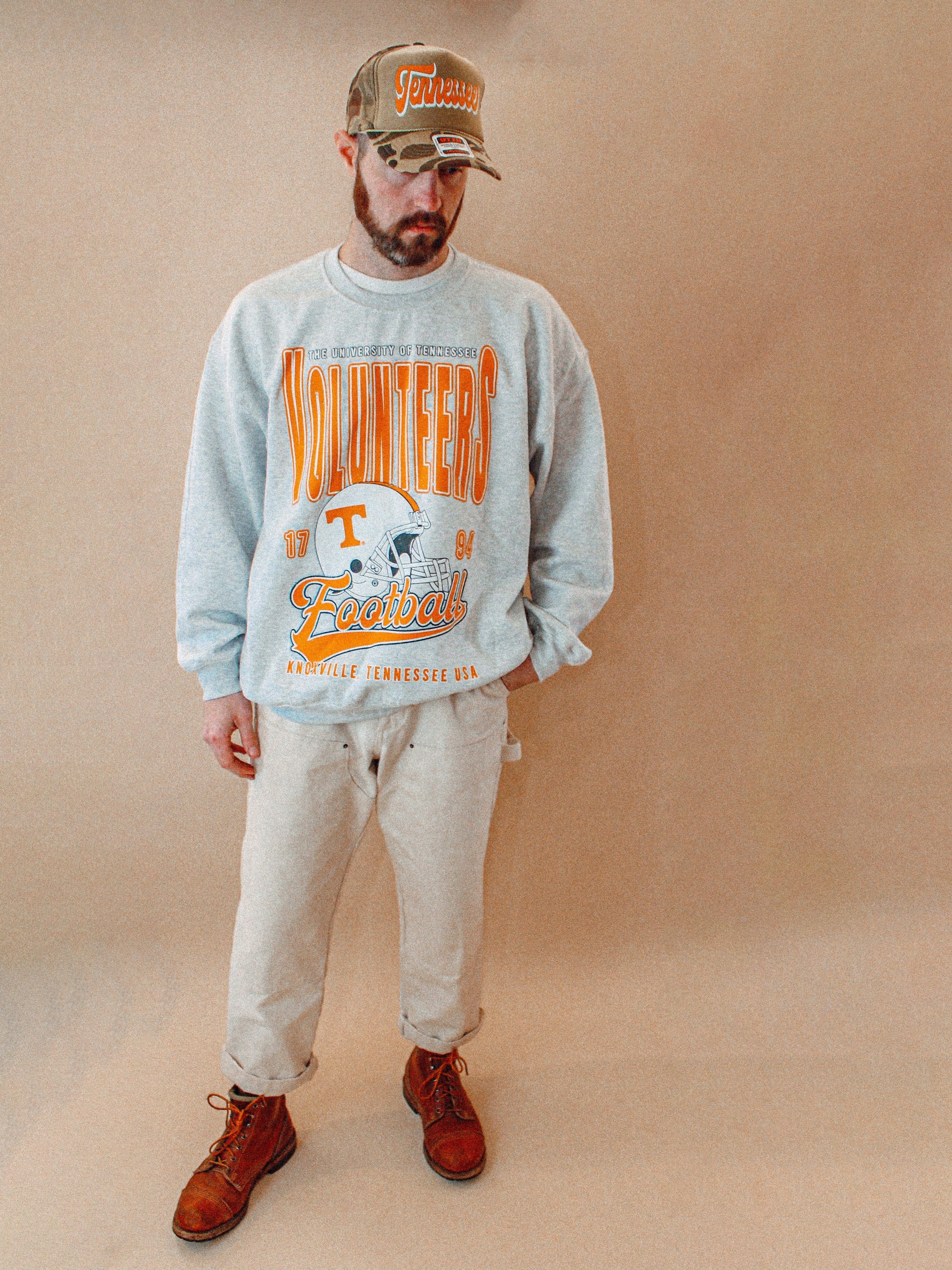 Underground Original Design: Tennessee Volunteers Football Oversized 90s Sweatshirt
