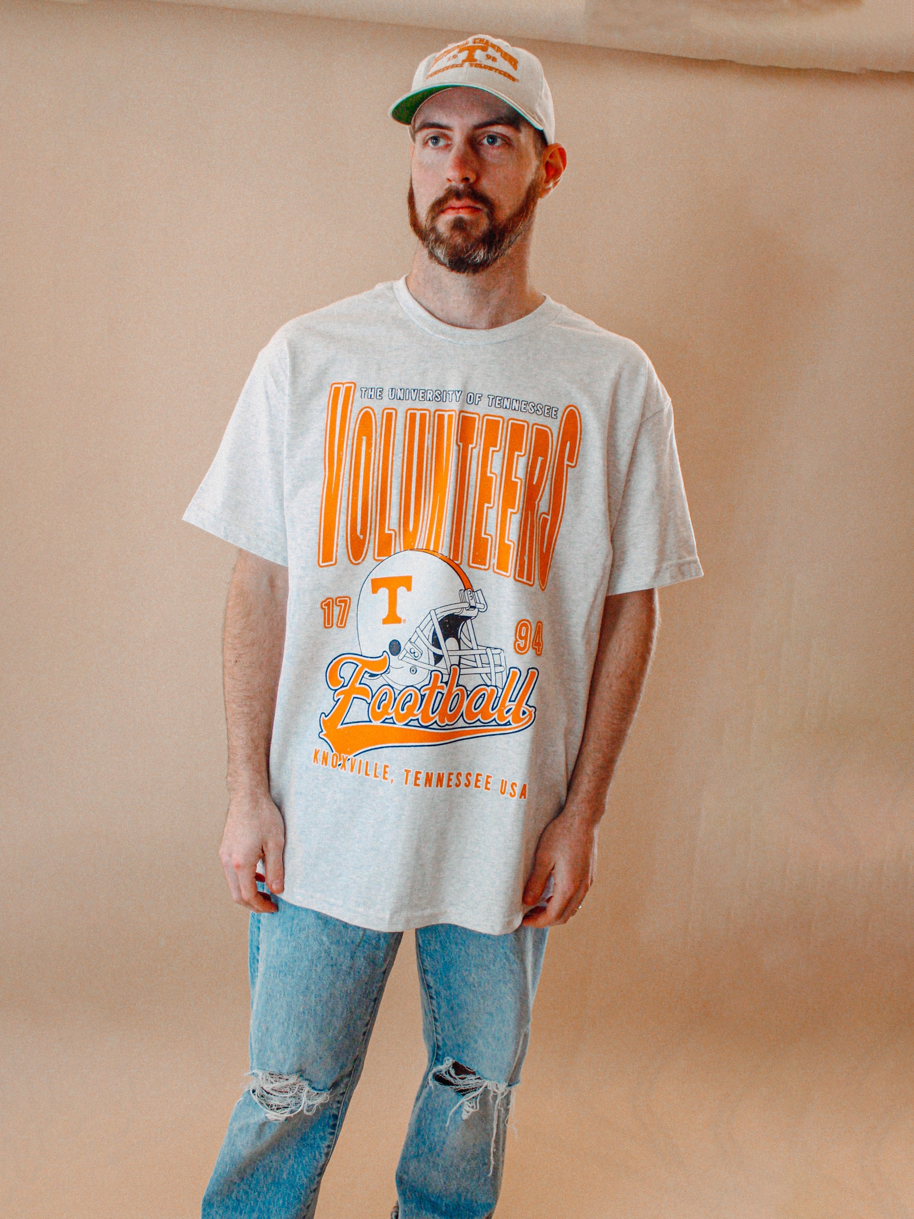 Underground Original Design: Tennessee Volunteers Football Vintage Oversized TShirt