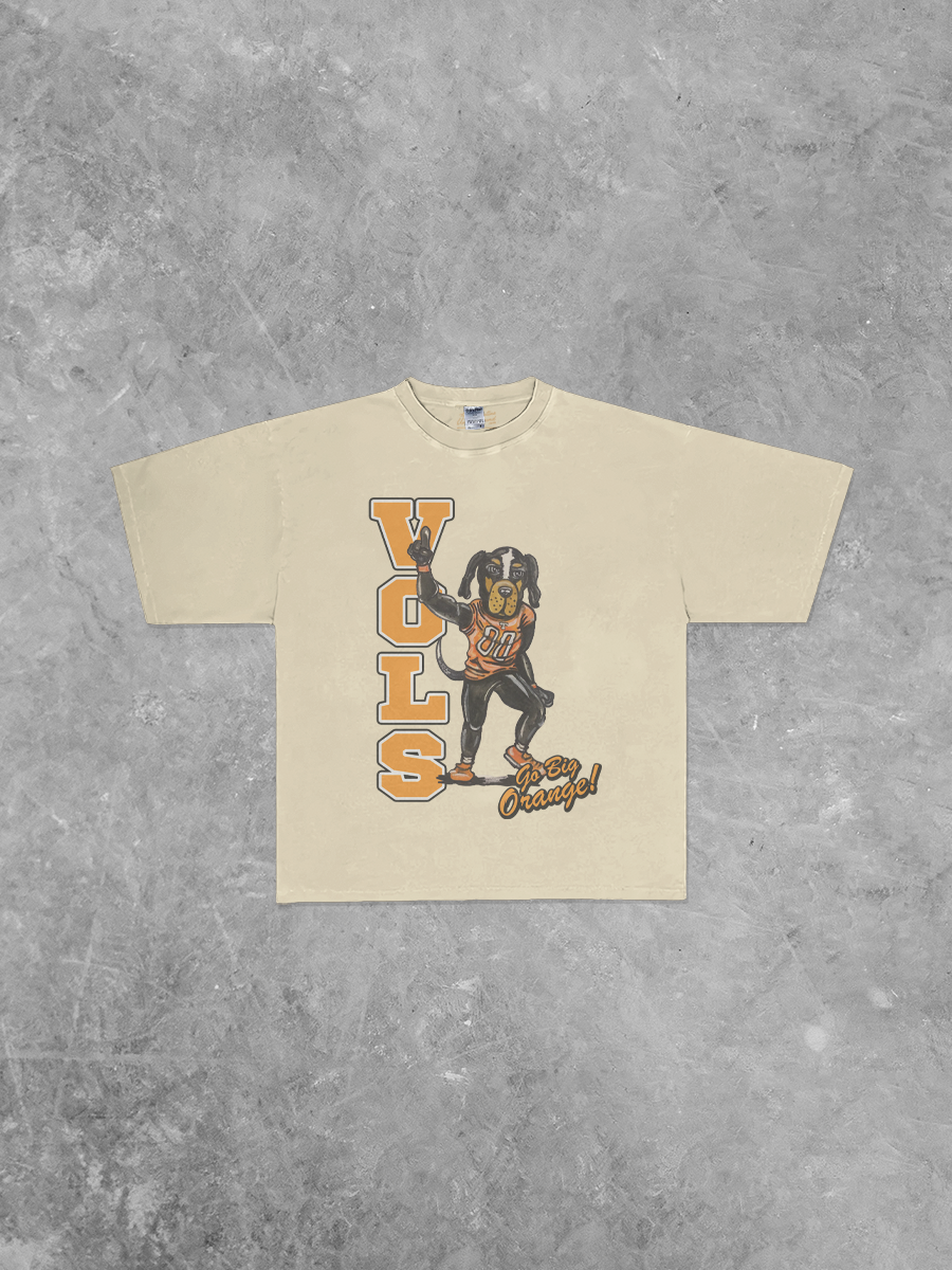 VOLS Smokey Go Big Orange Boxy Oversized TShirt