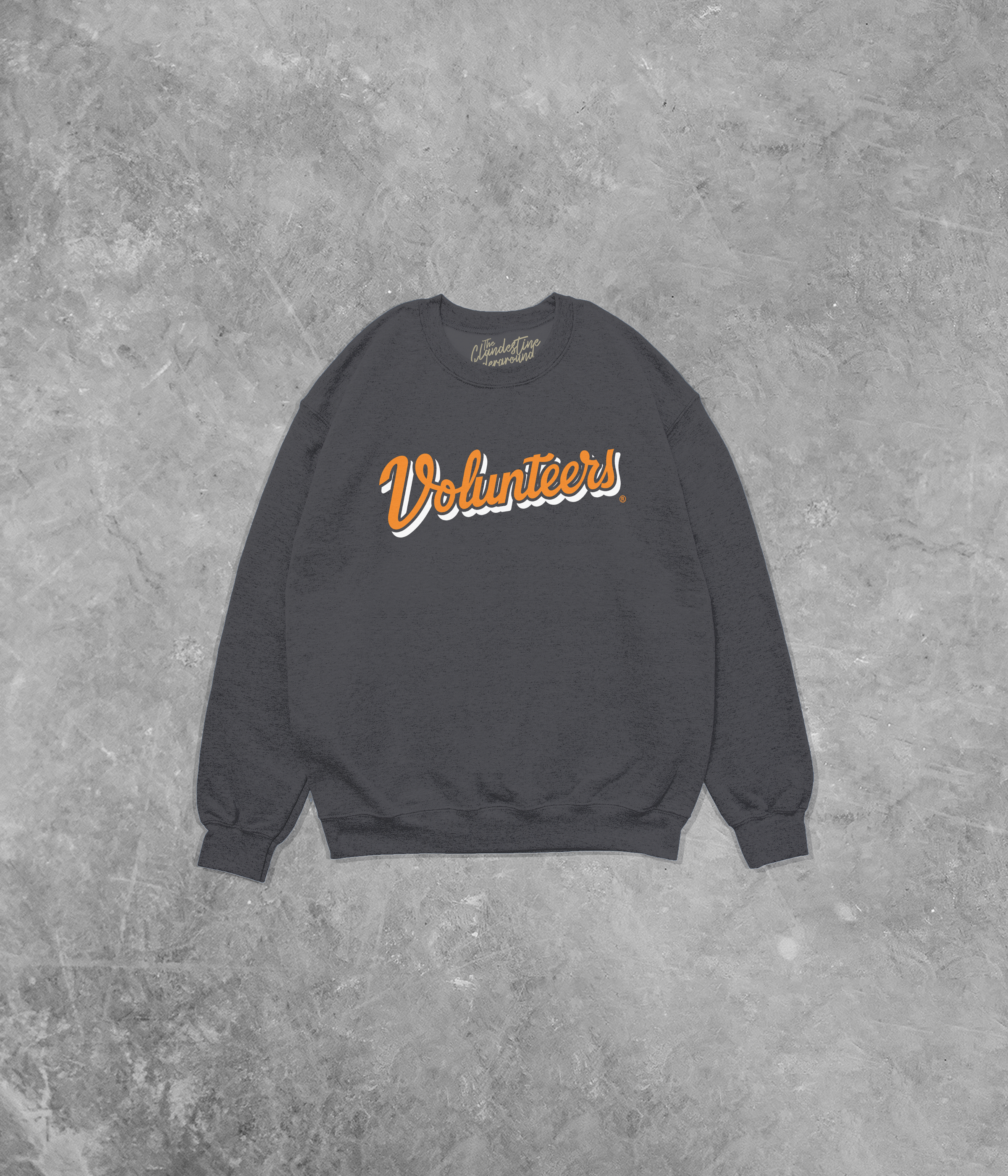 TN Volunteers Script, Game Day Boxy Cotton Sweatshirt