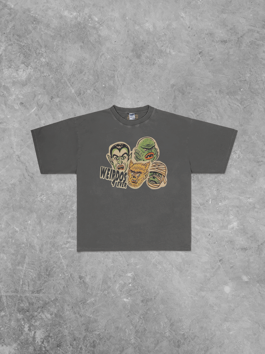 Underground Original Design: Weirdos 4 Ever Boxy Oversized T-Shirt