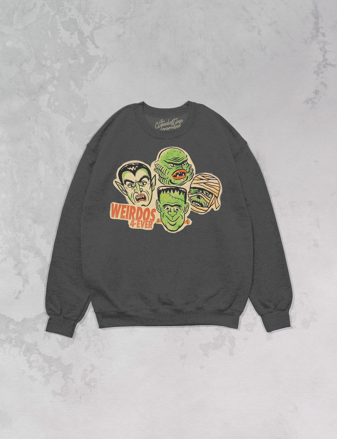 Underground Original Design: Weirdos 4 Ever Oversized 90's Sweatshirt