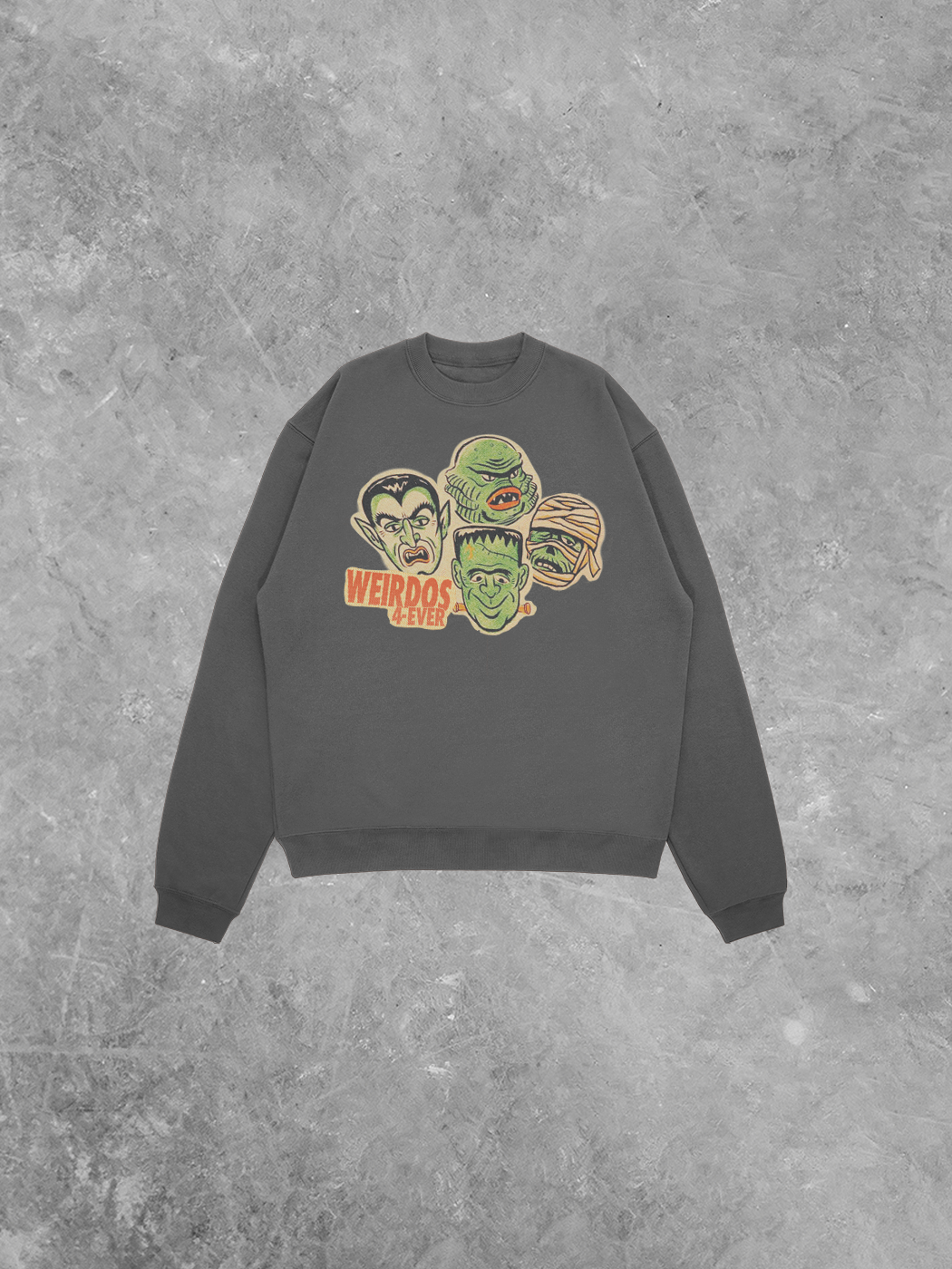 Weirdos 4 Ever Lightweight Cotton Comfort Colors Sweatshirt