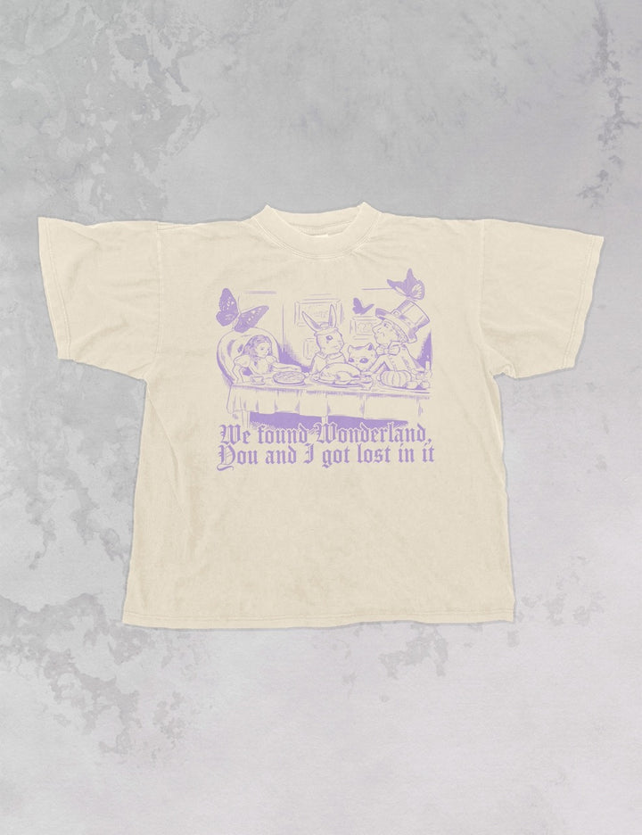 Underground Original Design: Lost In Wonderland Oversized TShirt