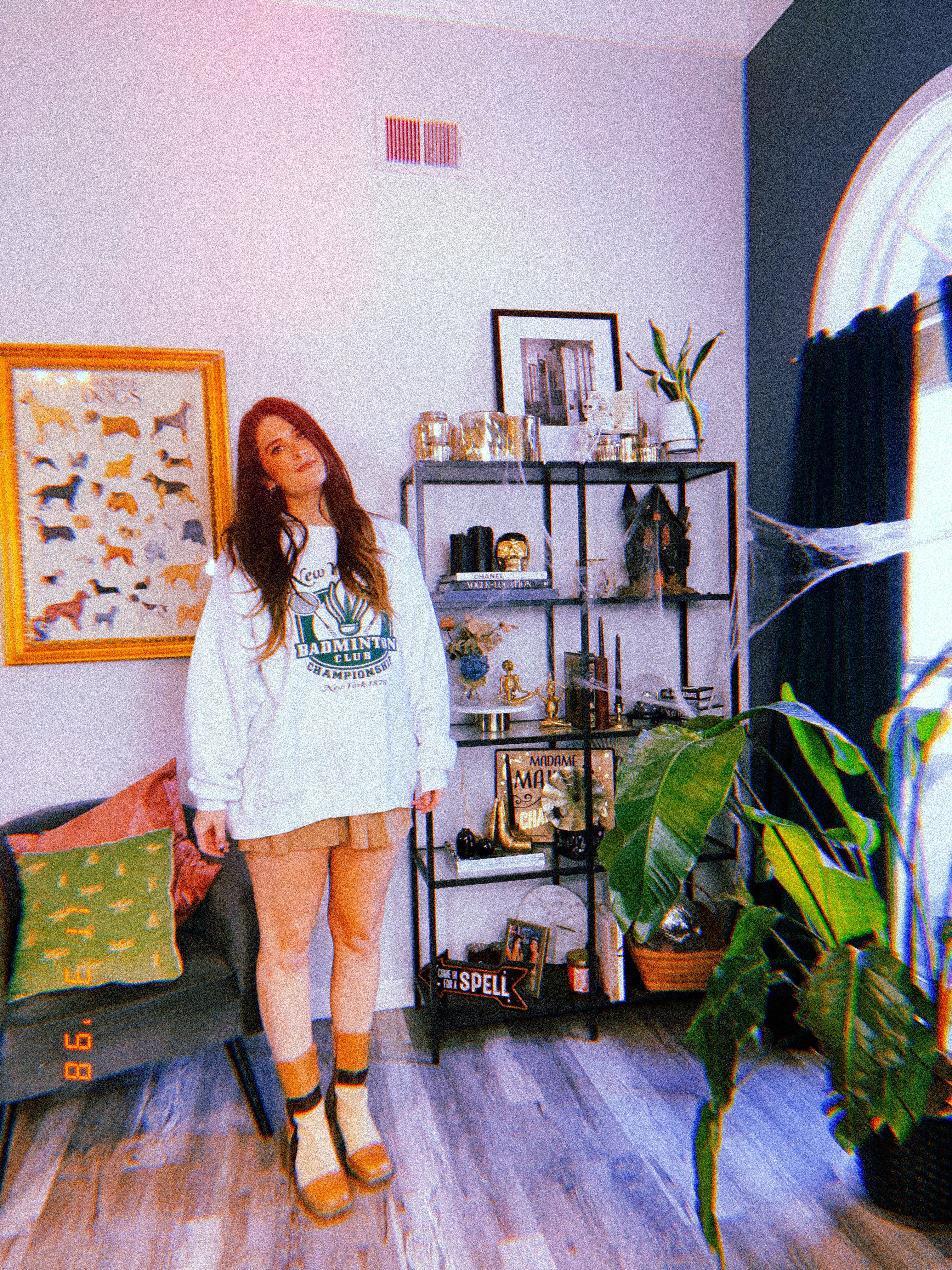 Underground Original Design: NYC Badminton Club Oversized 90s Sweatshirt