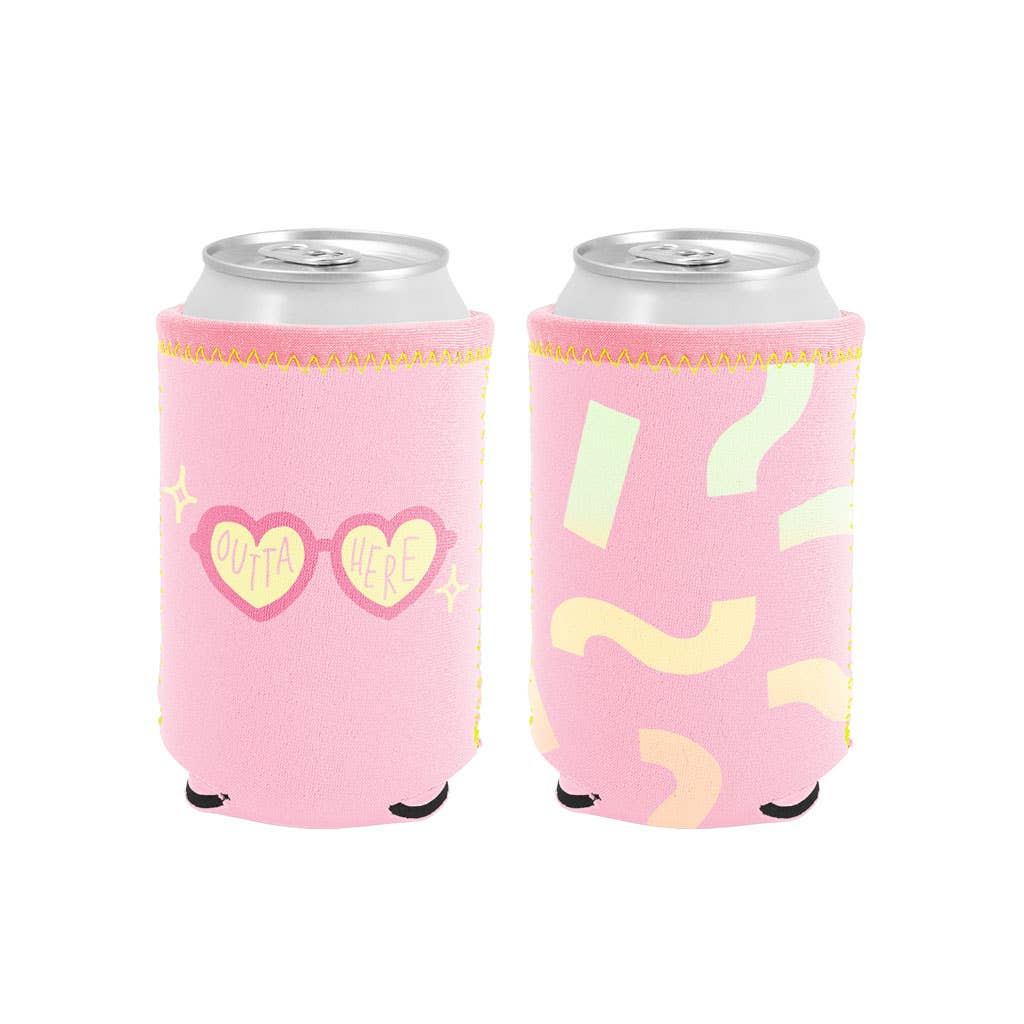 Outta Here - Reversible Can Coolers - the Clandestine Underground