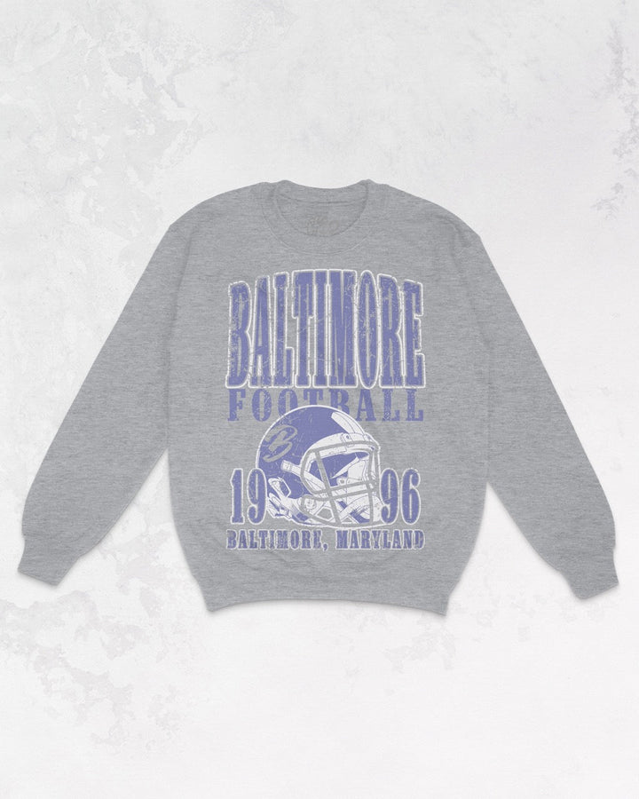 Underground Original Design: Baltimore Football Oversized 90s Sweatshirt