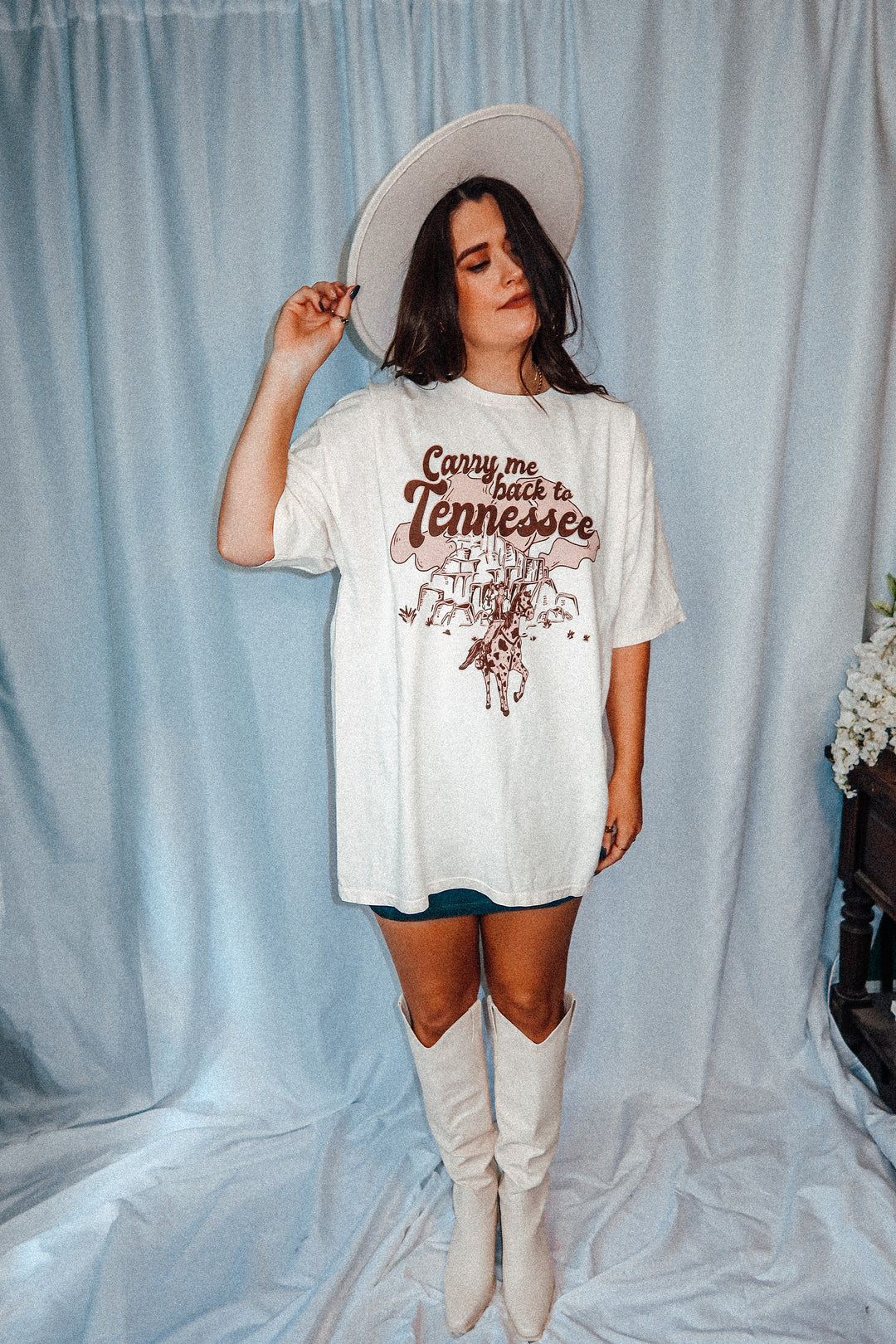 Underground Original Design: Carry Me Back To Tennessee Oversized TShirt