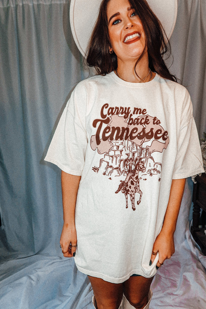 Underground Original Design: Carry Me Back To Tennessee Oversized TShirt