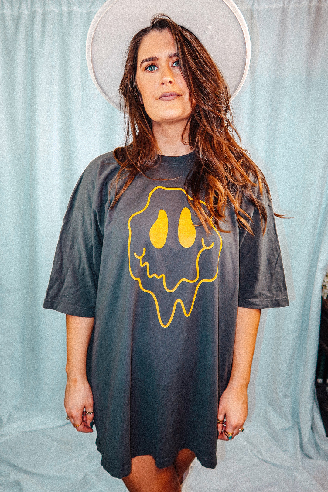 Underground Original Design: Drippy Smiley Oversized TShirt